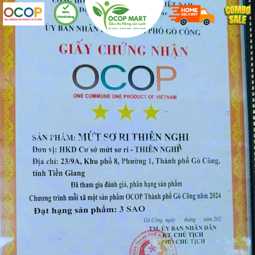 Mứt Sơ ri - đặc sản Tiền Giang