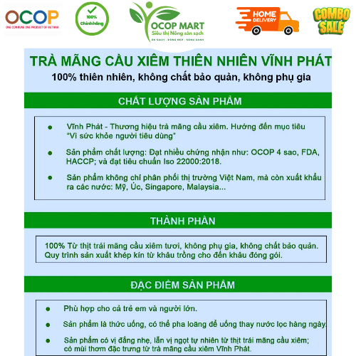 Trà mãng cầu xiêm - Chợ Nông sản